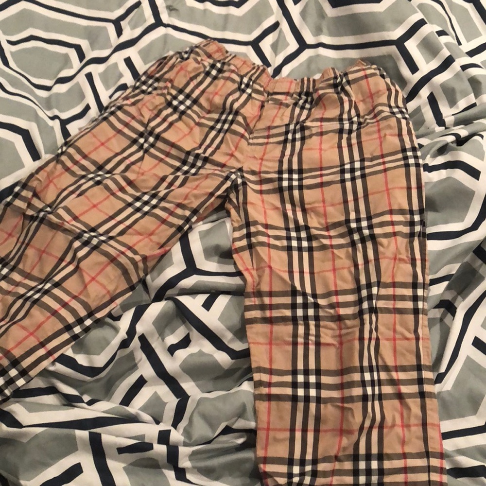Burberry lounging pants